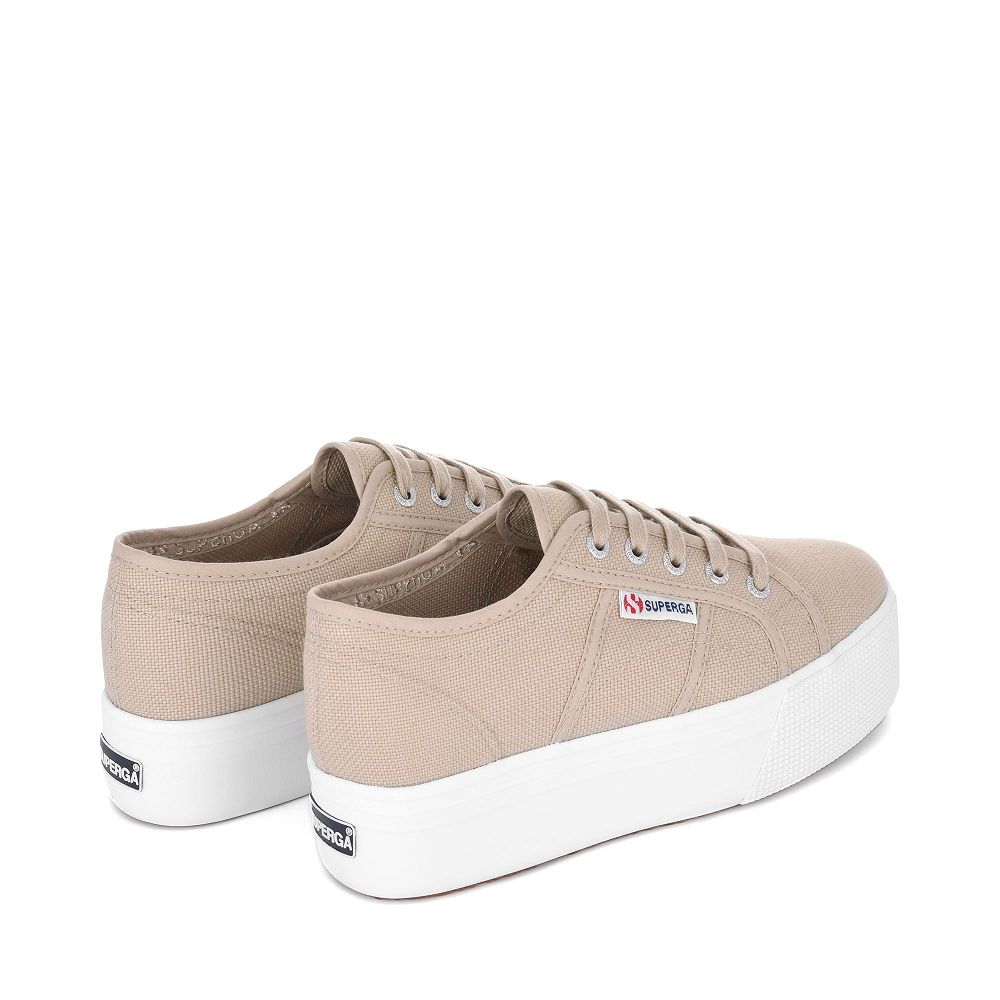 Superga 2790acotw Linea Up And Down Yellow Platform Sneakers - Women's Sneakers USA | US1250831